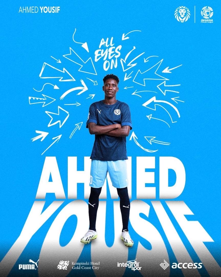 Ahmed Yousif, Signed with Accra Lions FC