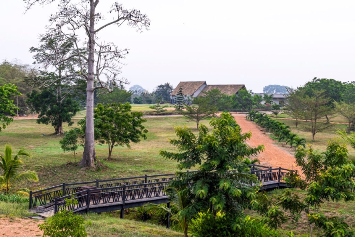 Crown Forest Hotel Resort, forest reserve with safari near Winneba